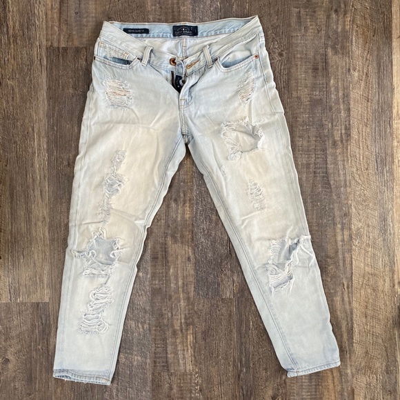 Lucky Brand Denim - Lucky Brand distressed light wash jeans